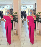 Adele Jumpsuit Magenta