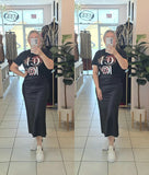 CH Leopard Tee Black