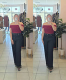 Taylor Leopard Denim