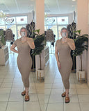 Brittney Dress Taupe