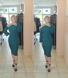 Shary Dress Green