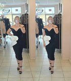 Julia Velvet Bow Dress