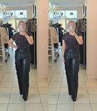 Nova Rhinestones Tee Black