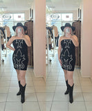 Tiana Western Denim Dress